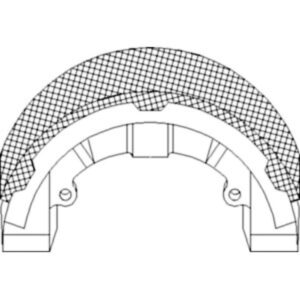 Shoe Brake for John Deere M805899 CH11247 950