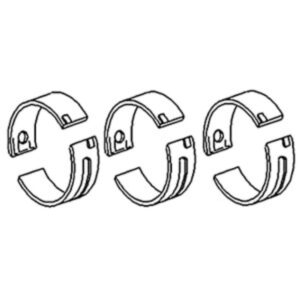 Brg Set Main .010" 3 for Ford MB9N633-10 CRK9N6211E010 2N 8N 9N