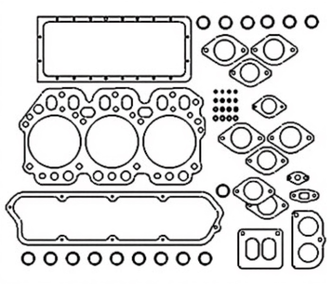 O/H Gasket Set for John Deere MGS3TNE88 MGS3TNE88 T3010 SL3635 SL3840 SL3935 3640E 350Z NXT2 2026 1565 5575 4400 4410