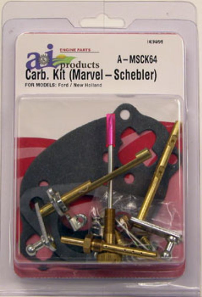 Carburetor Kit Complete for Ford MSCK64 VPD3663 800 SERIES (1955-57 W/ Marvel Schebler Carburetor TS 900 SERIES (1955-57 W/ Marvel Schebler Carburetor TS