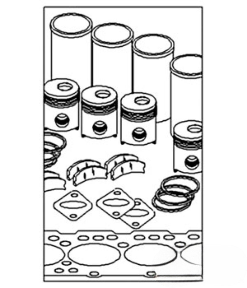 Major Overhaul Kit for Ford OK141 EOKF1750G 2600 3600