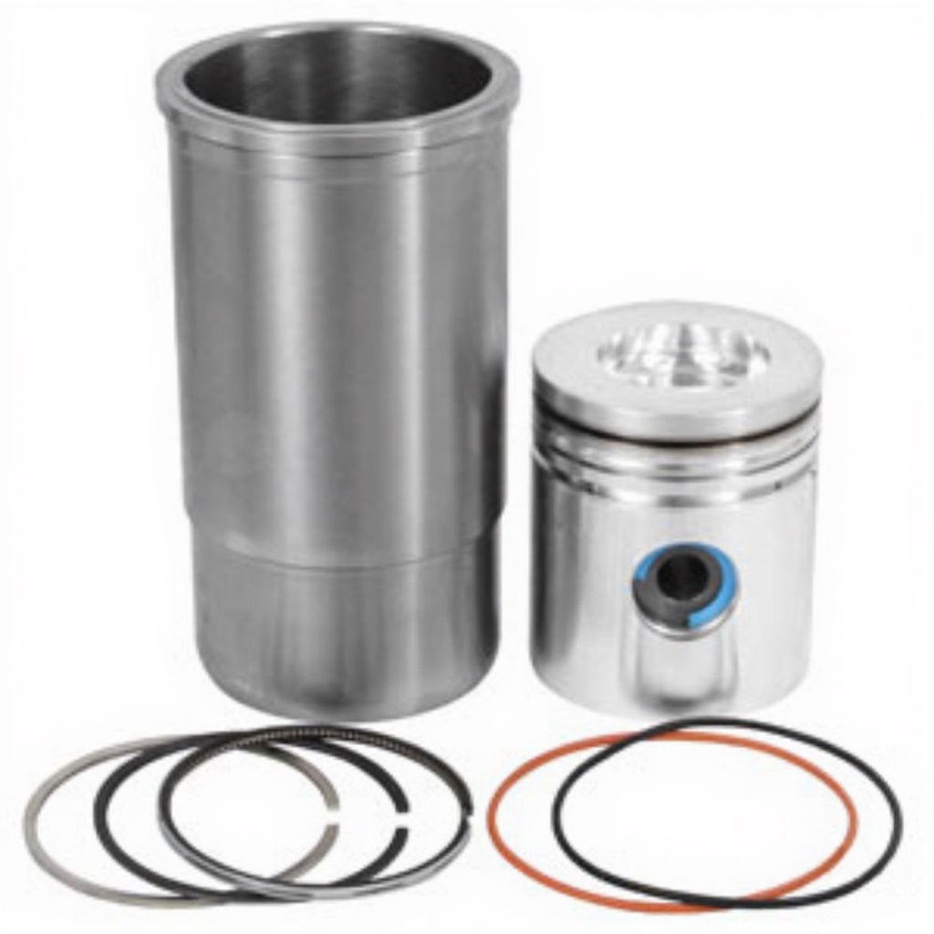 Piston Liner Kit for John Deere PLK163 PKD404 500A 500B 500 3010 3020 600 (SN <214999, 6.404D EARLY POWER BOOSTER, 6CYL ENG 4000 4020