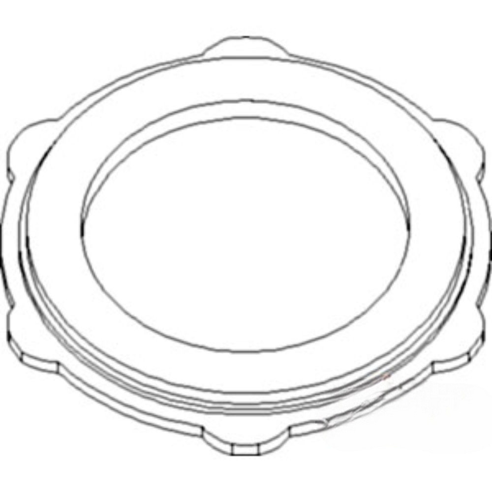 Plate Clutch Backing for John Deere R108530 AMR108530 8100 8100T 8110 8110T 8120 8120T 8130 8200 8200T 8210 8210T 8220 8220T 8225R 8230 8230T 8235R 8245R 8260R 8270R