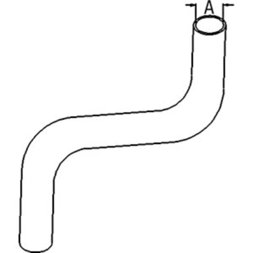 Upper Radiator Hose for John Deere R110670 AMR110670 8770 8870