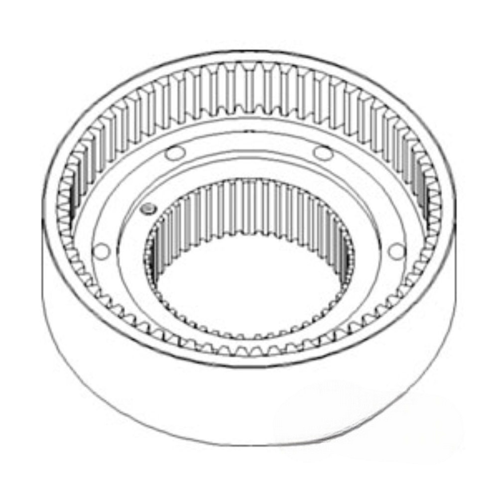 Ring Gear W/ Hub for John Deere R130071 AMR130071 7210 7410 7510 7610 7630 7710 7715 7720 7730 7810 7815 7820