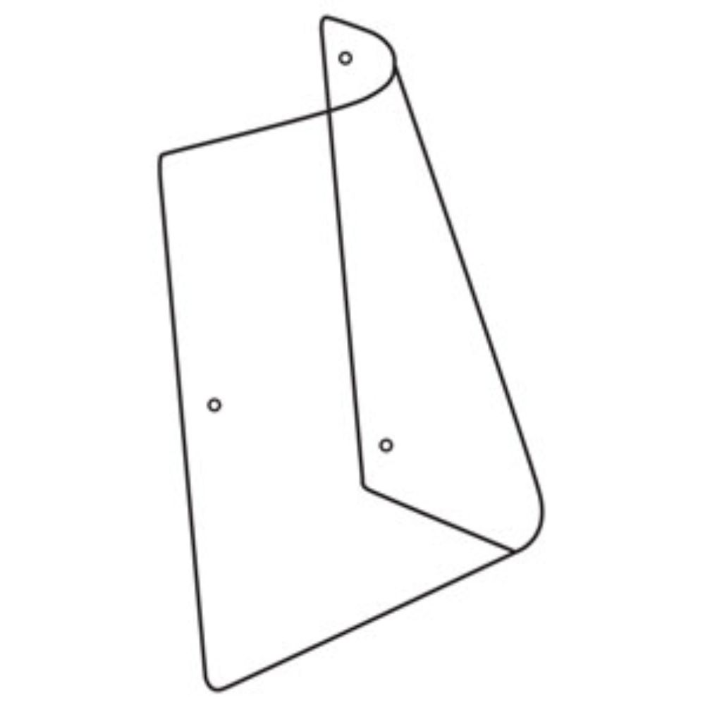 Side Window Lh for John Deere R201574 R201574 R4023 R4040I R4050I 4630 5430I 5045E 5050E 5055E 5065E 5065M 5070M 5075E 5075M 5076E 5078E 5080M 5080R 5080RN 5