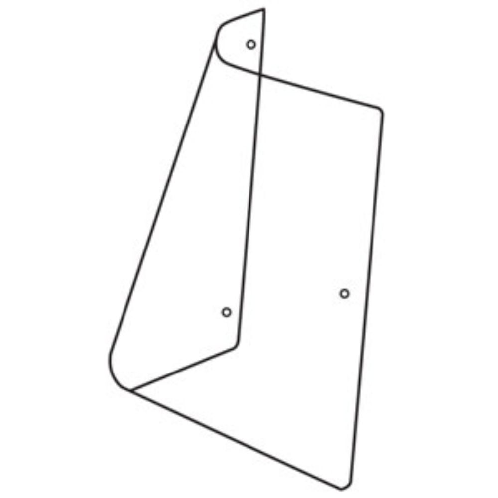 Side Window Rh for John Deere R201575 R201575 R4023 R4040I R4050I 4630 5430I 5045E 5050E 5055E 5065E 5065M 5070M 5075E 5075M 5076E 5078E 5080M 5080R 5080RN 5