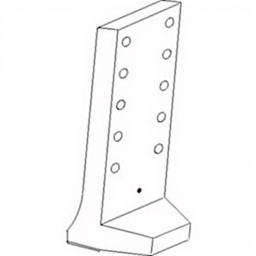 Fender Support Bracket for John Deere R20573R JDS244 530 630 730