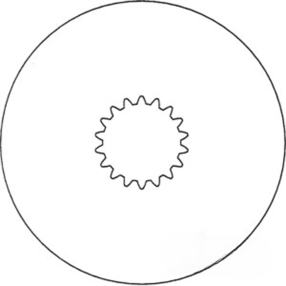 Brake Disc 18T for John Deere R26767 38B326 4010