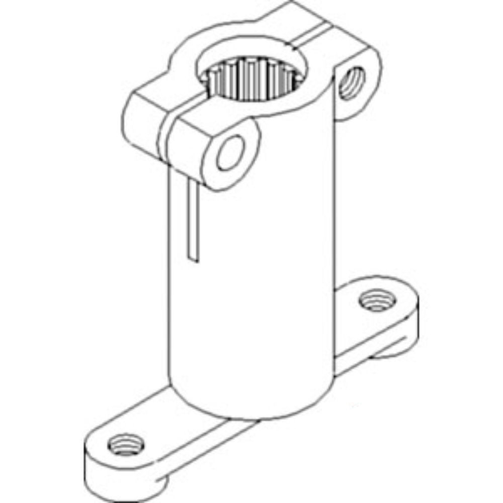 Shaft Hyd. Pump Drive for John Deere R27487 R27487 3010 4010