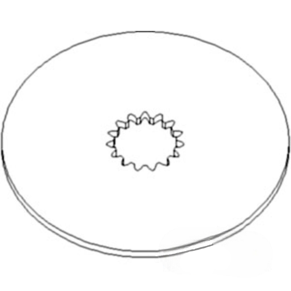 Brake Disc 15T for John Deere R38615 R38073 540B 2510 2520