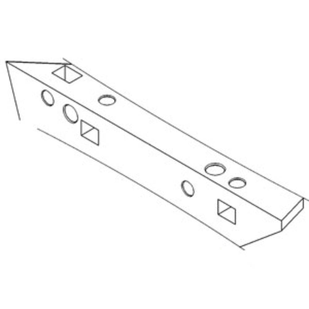 Sway Block Rh for John Deere R39512 AMR39512 600 2510 2520 3020 4000 4020 4030 4040 4040S 4050 4055 4230 4240 4240S 4250 4255 4320 4430 4455