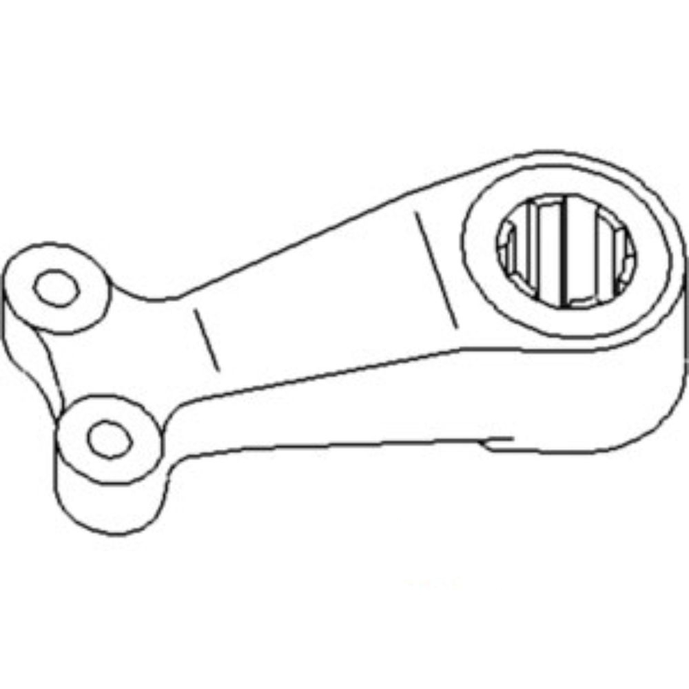 Center Steering Arm for John Deere R51121 AMR51121 4555 4560 4630 4640 4650 4755 4760 9940 9950