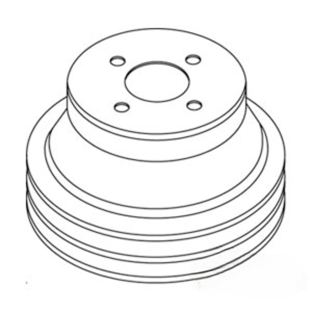 Pulley Water Pump for John Deere R52592 AMR52592 690B 5200 5400 5440 693B 4240 4240S 4350 4430 4440 4630 7020