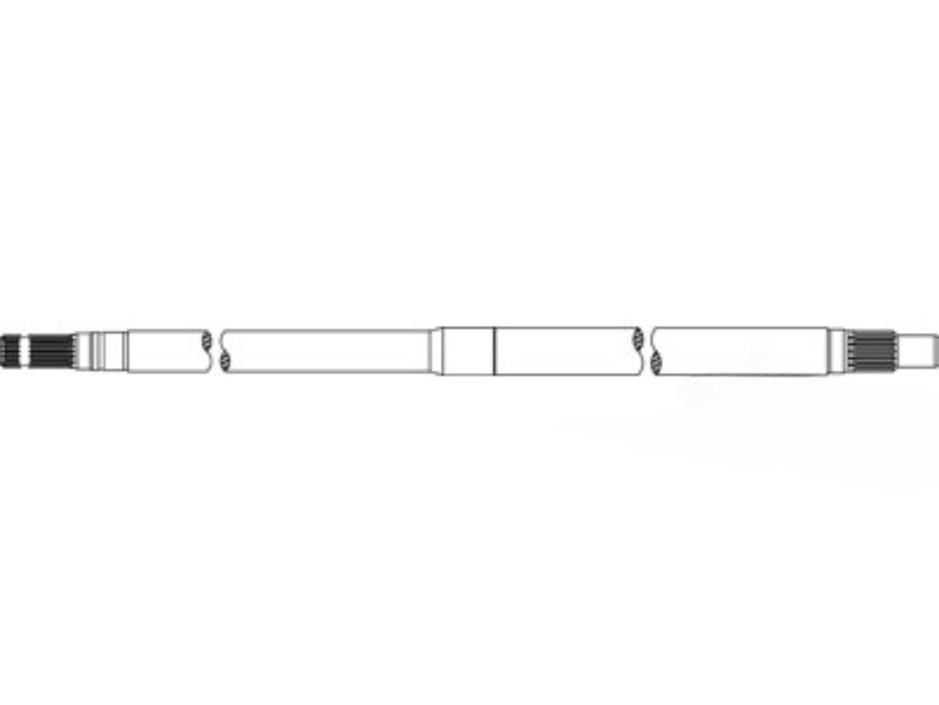 Pto Shaft for John Deere R54545 AMR54545 4630