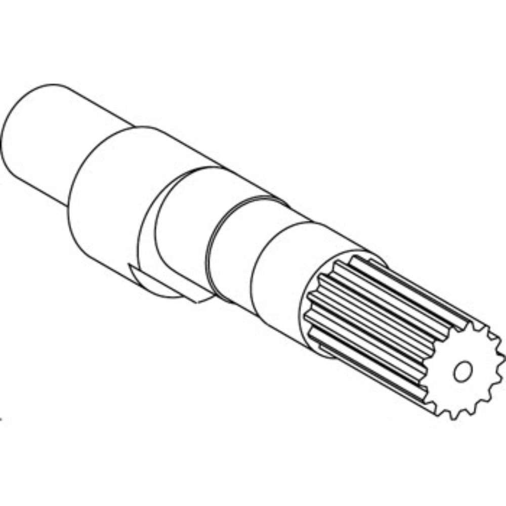 Hyd. Pump Shaft for John Deere R79150 AMR79150 9950 9960 9965 9970 300 500 600 1550 1640 1750 1850 1950 2030 2040 2040S 2140 2155 2250 2350 2355 2440 2450 251