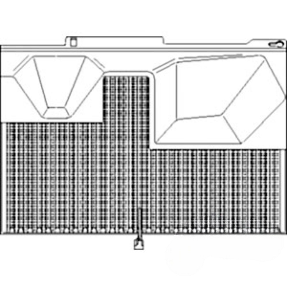 Side Screen Lh for John Deere RE12880 AMRE12880 4555 4560 4650 4755 4760 4850 4955 4960