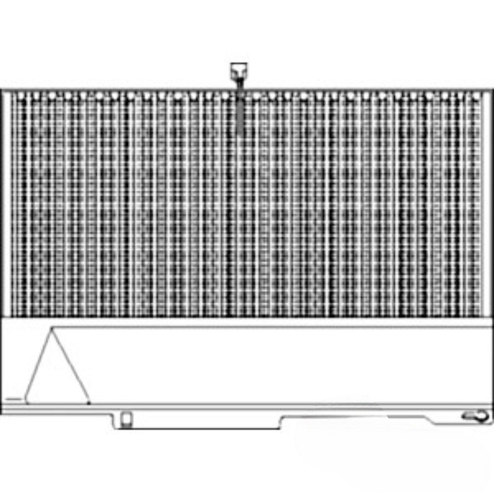 Side Screen Rh for John Deere RE12881 AMRE12881 4555 4560 4650 4755 4760 4850 4955 4960