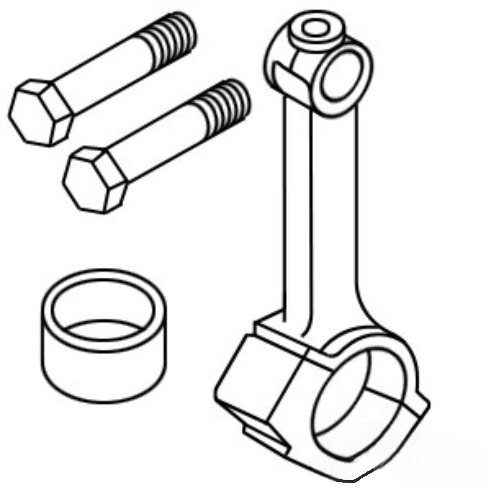 Connecting Rod for John Deere RE16495 RE21076 300D 310A 415B 1133 1157 4400 4420 4435 6600 9920 484 7440 350C POWERTECH 2.9L 190E 401A 420 450B 480A 440A 540