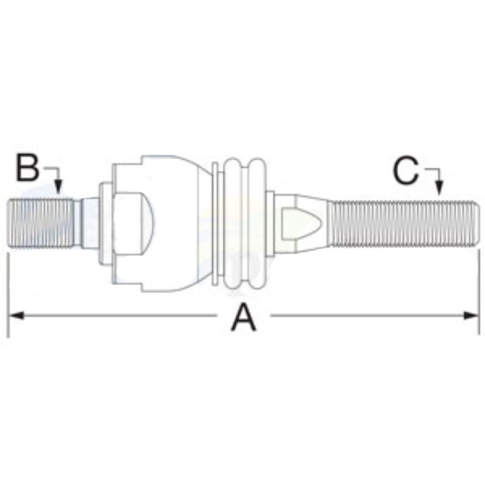 Ball Joint for John Deere RE204879 AMRE204879 5045E 5065E 5075E 5082E 5090E 5090EH 5103 5105 5200 5203 5205 5210 5220 5225 5300 5303 5310 5320 5325 5400 5403