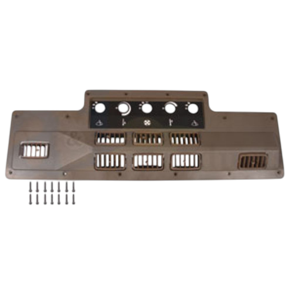 Bezel W/ Louvers Brown for John Deere RE33620 AMRE33620 9930 9935 9965 9970 9976 7445 7450 7455 6000 HI-CYCLE 6100 6500 6600 6700 4050 4055 4250 4255 4450 4455 4555