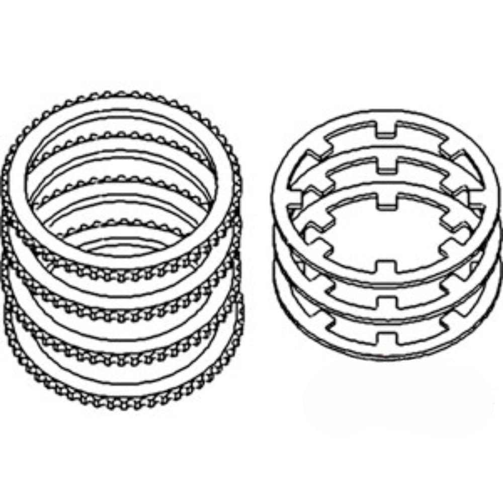 Disc Kit Trans. Dr Shft. for John Deere RE37120 AMRE37120 4520 4620 4630 6030 8430 Model Year 1974-1981 8630