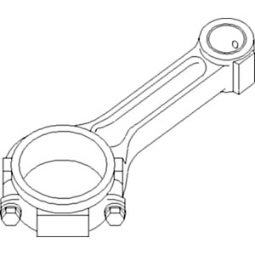 Connecting Rod for John Deere RE42733 AMRE42733 300D 310D 315D 710B 710D 1155 1158 1166 1166H4 1169H4 1174 1174H4 1177 9400 9930 7445 7450 3179T 4039T 4239A 42