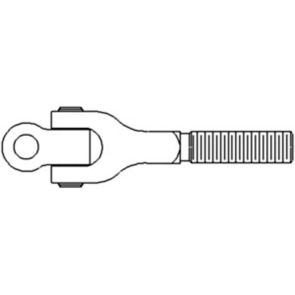 Center Link End for John Deere RE44559 AMRE44558 4455 4560 4630 4640 4650 4755 4760 4840 4850 4955 4960 8100 8200 8300 8400 8430 Model Year 1974-1981 8440 8450