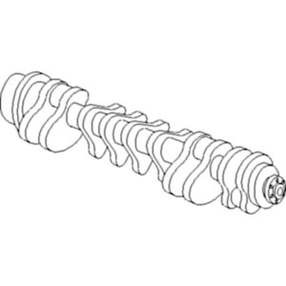 Crankshaft for John Deere RE504638 RE50618 310G 310J 310K 310L 310SE 310SG 310SJ 310SK 310SL 315SE 315SG 315SK 315SL 325J 325SK 325SL 410E 410G 410J 410K