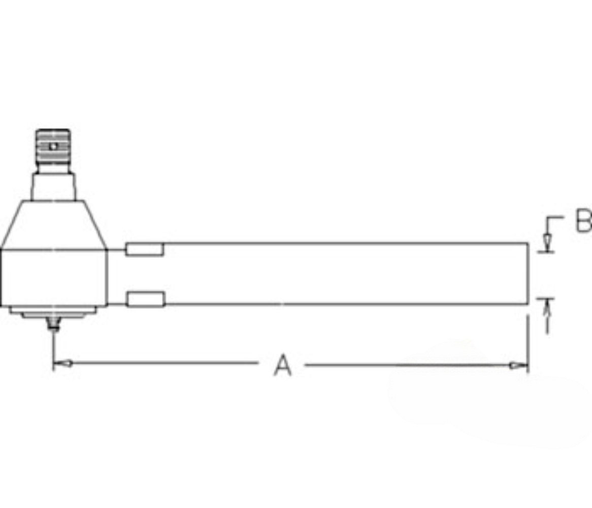 Tie Rod Outer for John Deere RE54957 AMRE54957 5105 5200 5205 5210 5220 5300 5310 5320 5400 5410 5415 5420 5425 5500 5510 5520 5615 5615 5615HC 5625 5625HC 57