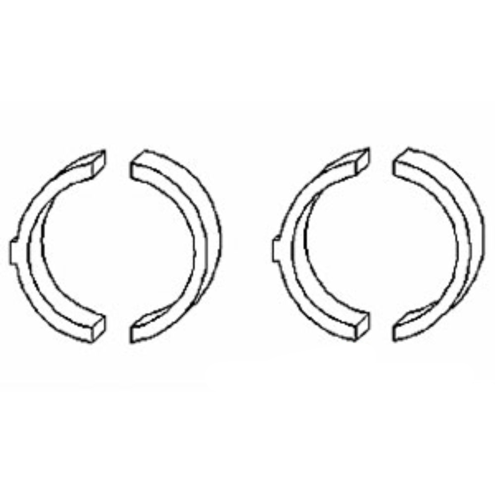 Thrust Washer Set Std. for John Deere RE61253 AMRE61253 250D 260E 300D 310E CTS II C670 S560 S650 S660 S670 T560 T660 T670 W650 W660 2256 2258 2264 2266 9560 9560STS 9