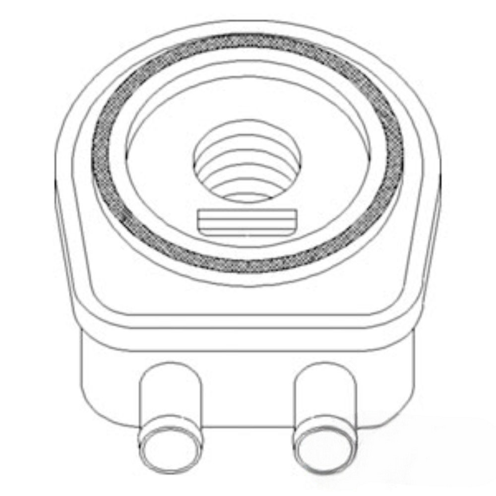 Cooler Oil W/ Gasket for John Deere RE61767 AMRE61767 240 250 260 270 8875 1020 1040 1140 1350 1550 1630 1750 1750V 1850 1850F 1850N 1850V 1950 1950F 1950N