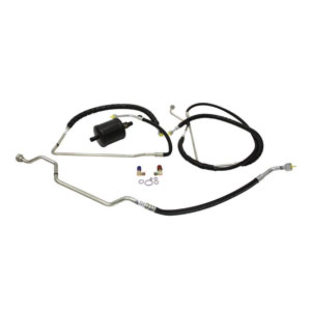 Kit AC Retrofit R134A for John Deere RE62128 RE62128 4050 4055 4250 4255 4450 4455
