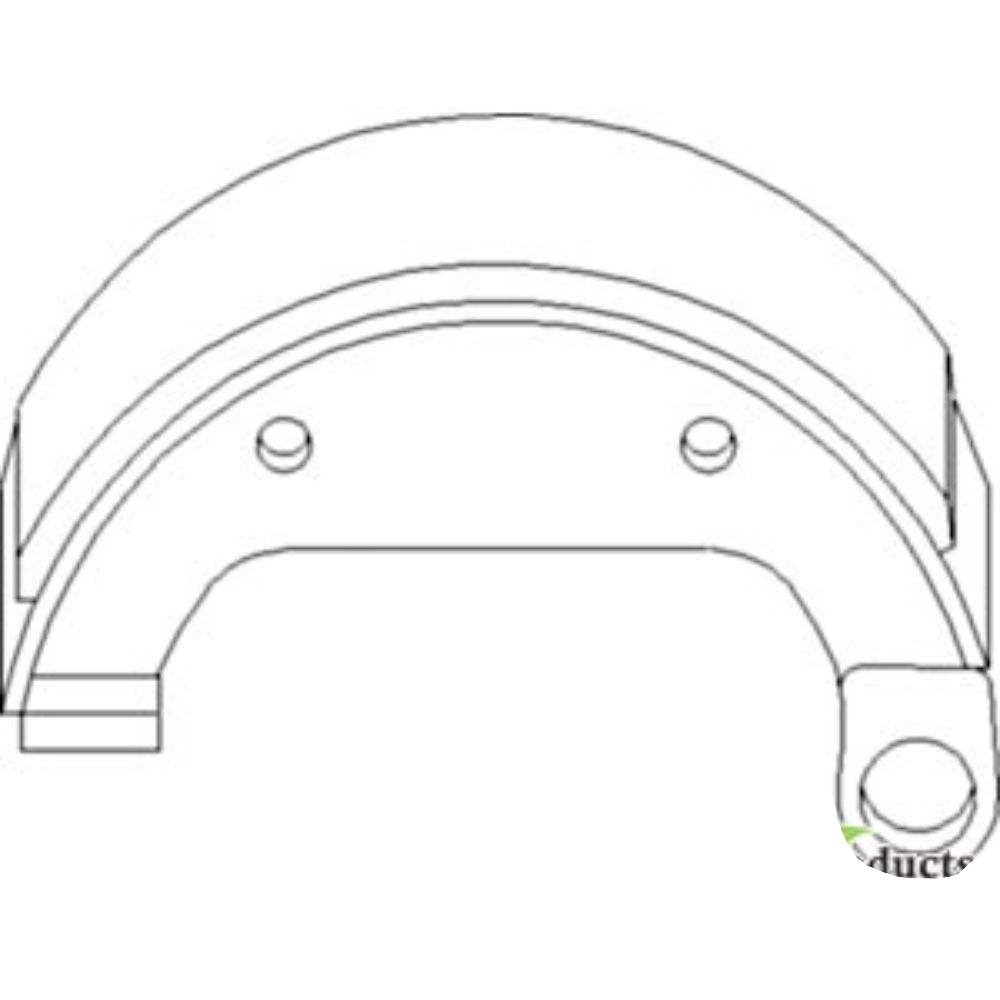 Brake Shoe for Ford SBA328100031 SBA328010020 1000 1600
