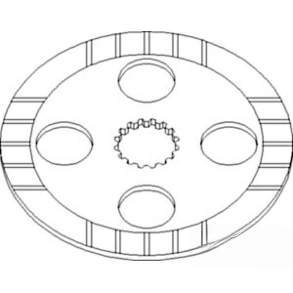 Disc Brake for Ford Case-IH SBA328110161 SBA328110160 DX55 TC35 TC35A TC35D TC35DA TC40 TC40A TC40D TC40DA TC45 TC45A TC45D TC45DA TC48DA TC55DA T2310 T2320 T2330 T2