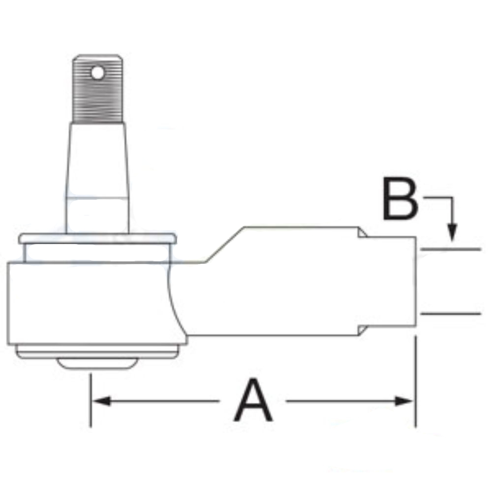 Ball Joint for Ford SBA334801512 SBA334801511 DX18E DX22E DX24E DX25E BOOMER 1020 BOOMER 1025 BOOMER 1030 TZ18DA TZ22DA TZ24DA TZ25DA T1010 T1030 T1110
