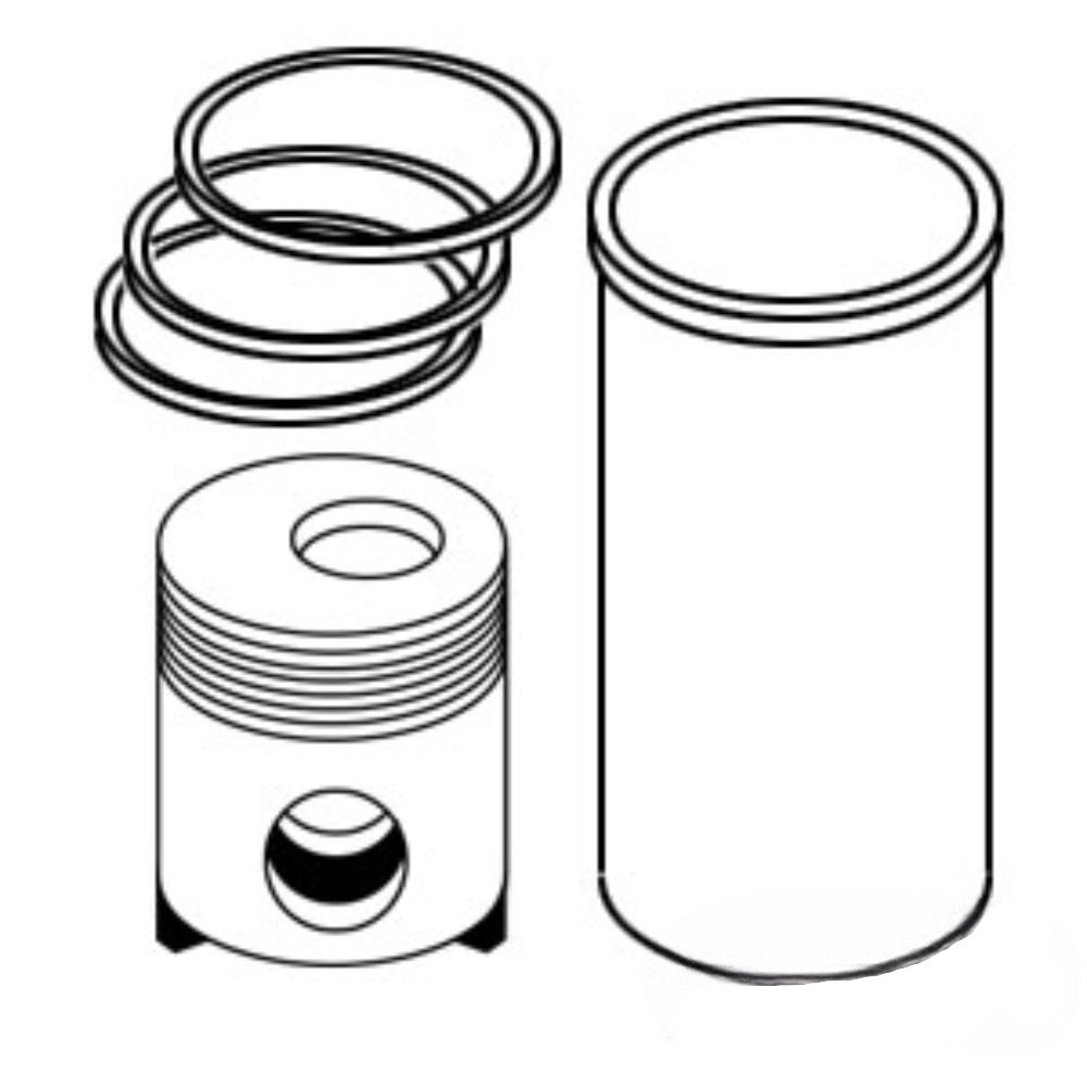 Piston Liner Kit for John Deere SK234 SW705 500A 500 3020