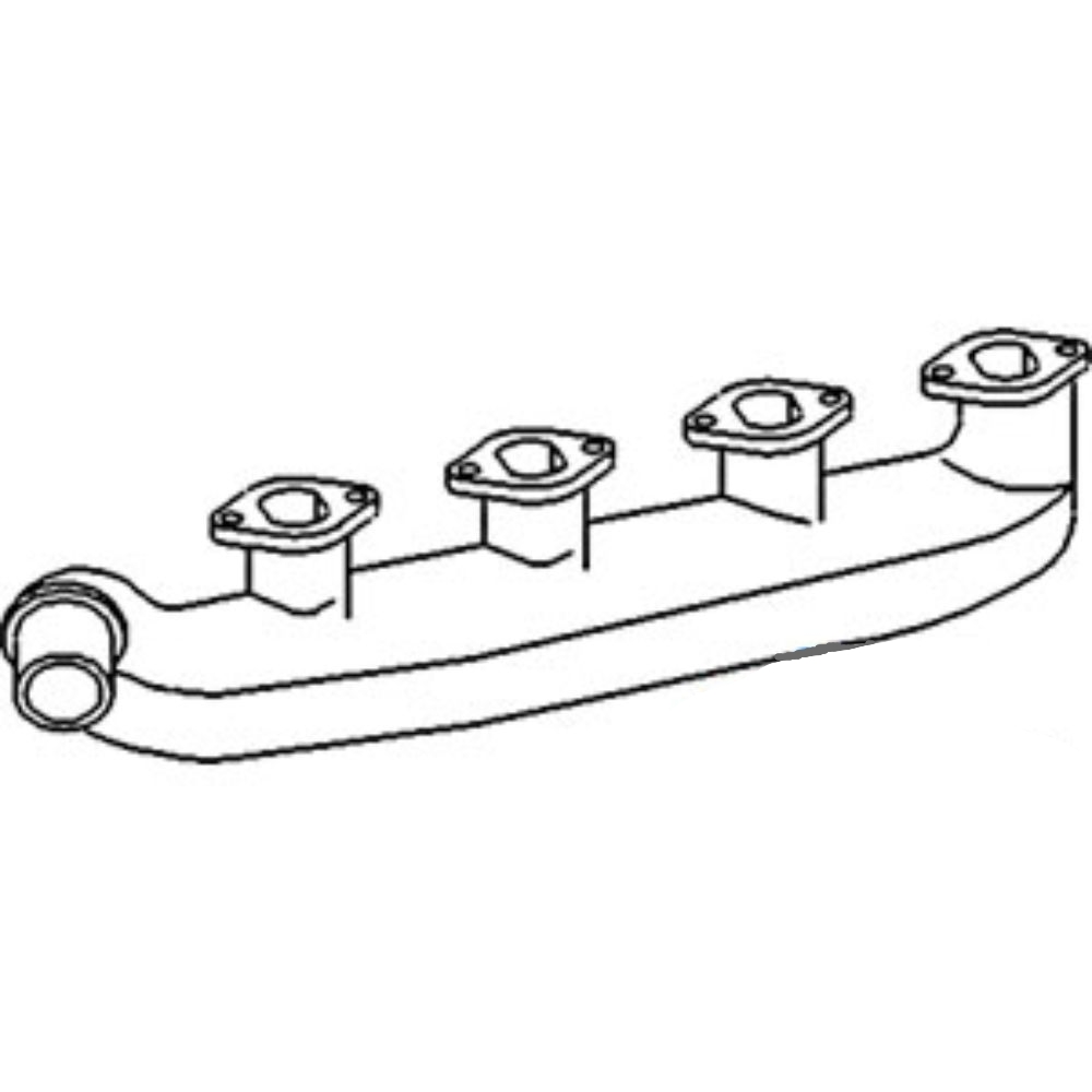 Manifold Exhaust for John Deere T20249 TP-T20249 180 202 4039 4045 4219 4239D 4276 1830 2020 2030 2035 2120 2130 2135 2440 2510 2520 2630 2640