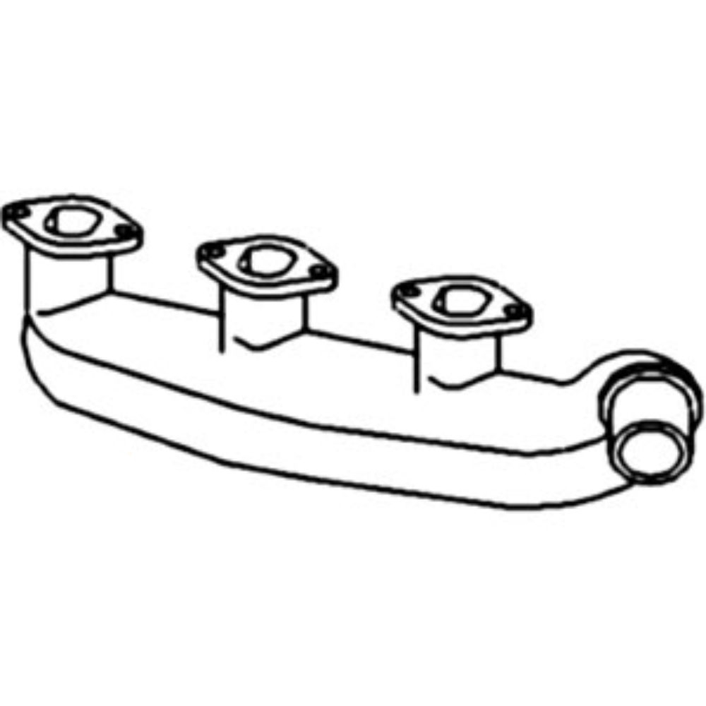 Manifold Exhaust for John Deere T20252 TP-T20252 300B 3029D 3029T 3164D 1020 1030 1040 1120 1130 1140 1520 1530 1630 2040 2240 3100 3110 820 820 830