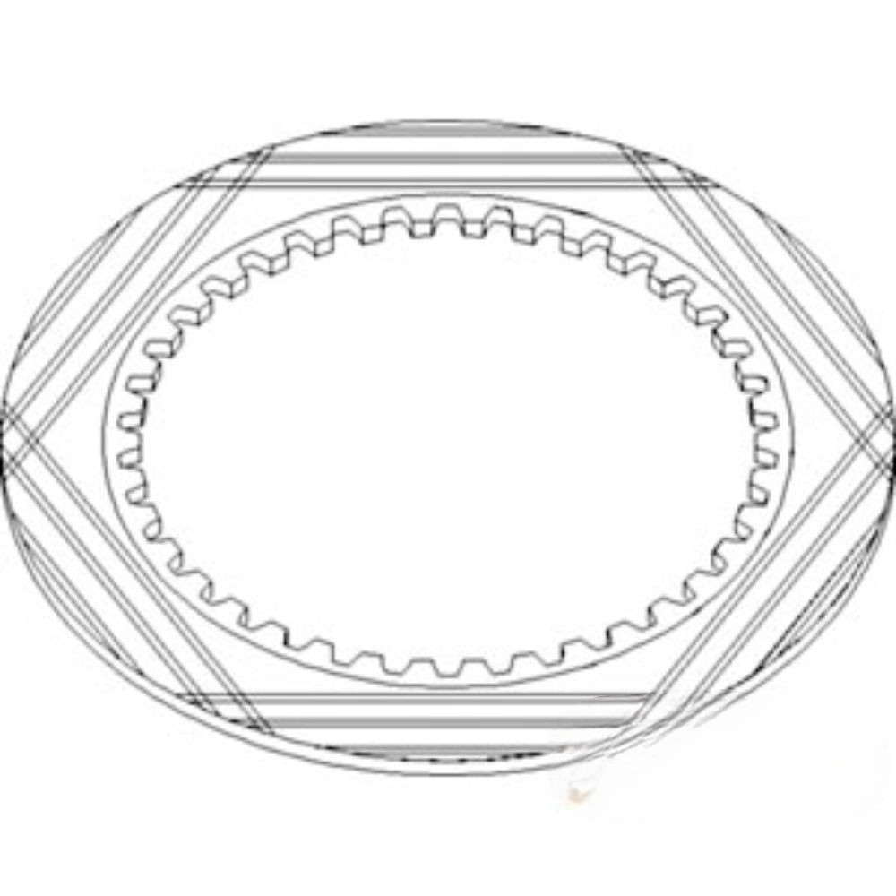 Disc Friction for John Deere T211817 T211817 455D 455E 555A 450C 450D 450E 550A 550B 550 555 555B 455D 455E 455G 555A 555G 450C 450D 450E 450G 550A 550B 550
