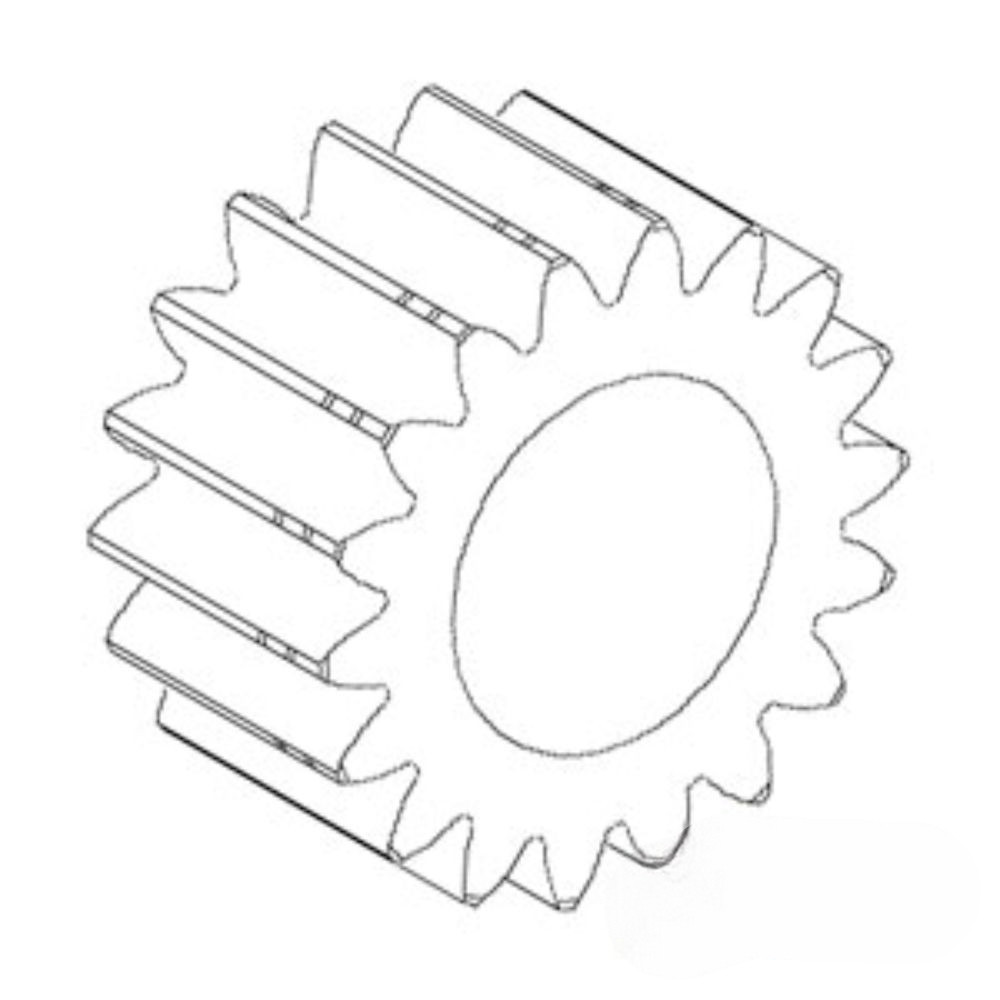 Gear Planetary Pinion for John Deere T21547 T21547 210C 300B 310A 310D 315D 401B 401C 480C 482C 300 300D 301 302 302A 310 310B 310C 315C 380 400