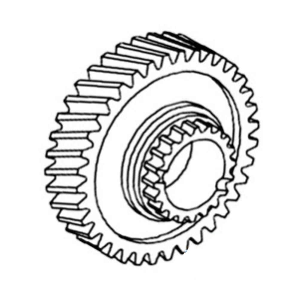 Gear 2Nd & 6Th for John Deere T21976 T21976 300B 401C 480C 300 301 302 302A 310 380 400 401 410 480 1020 1030 1040 1120 1130 1140 1350