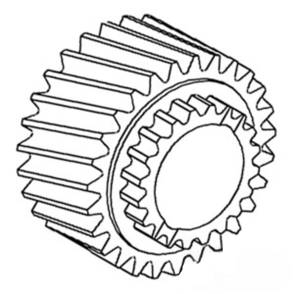 Gear Trans. Low Range for John Deere T30065 AMT30065 1020 1520 1530 2020 2030 2040 2155 2240 2355 2355N 2440 2555 820 830