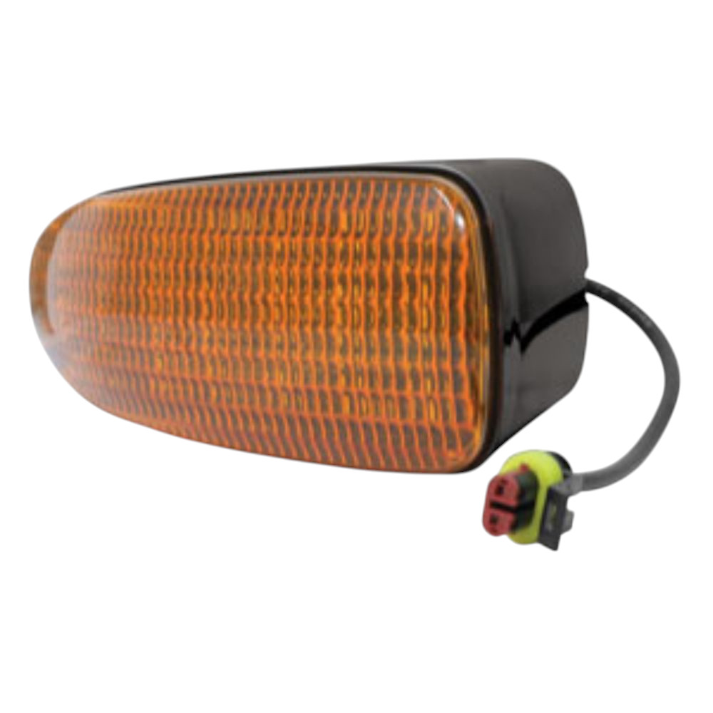 Warning Light Led Amber for John Deere WL7550 AMRE269636 310G 310J 310K 310K EP 310L 310L EP 310SG 310SJ 310SJ TMC 310SK 310SL 310SL HL 315SG 410G 410J 410J TMC 410K 41