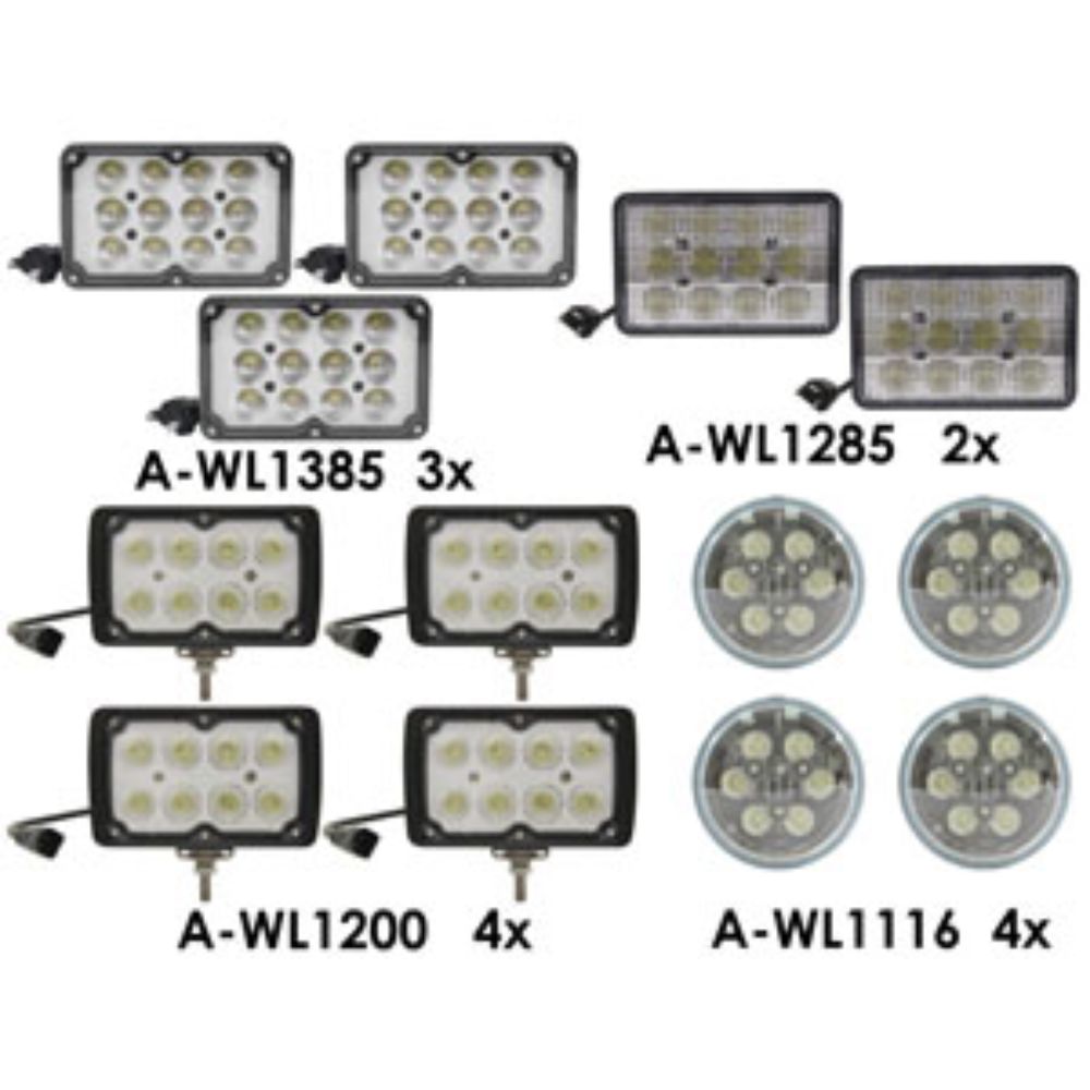 Led Light Kit for John Deere WL9394KT WL9394KT 9300 9300T 9400 9400T